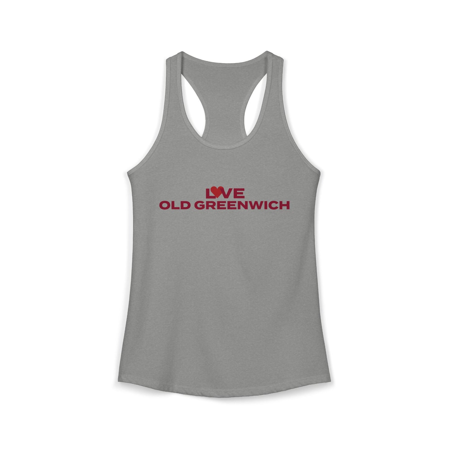 Love Old Greenwich Women's Ideal Racerback Tank Top