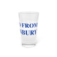 Just a kid from Glastonbury Pint Glass, 16oz