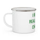 I Really Really Miss Chaplin Enamel Camping Mug