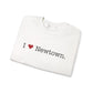 I Heart Newtown. Unisex Heavy Blend™ Crewneck Sweatshirt
