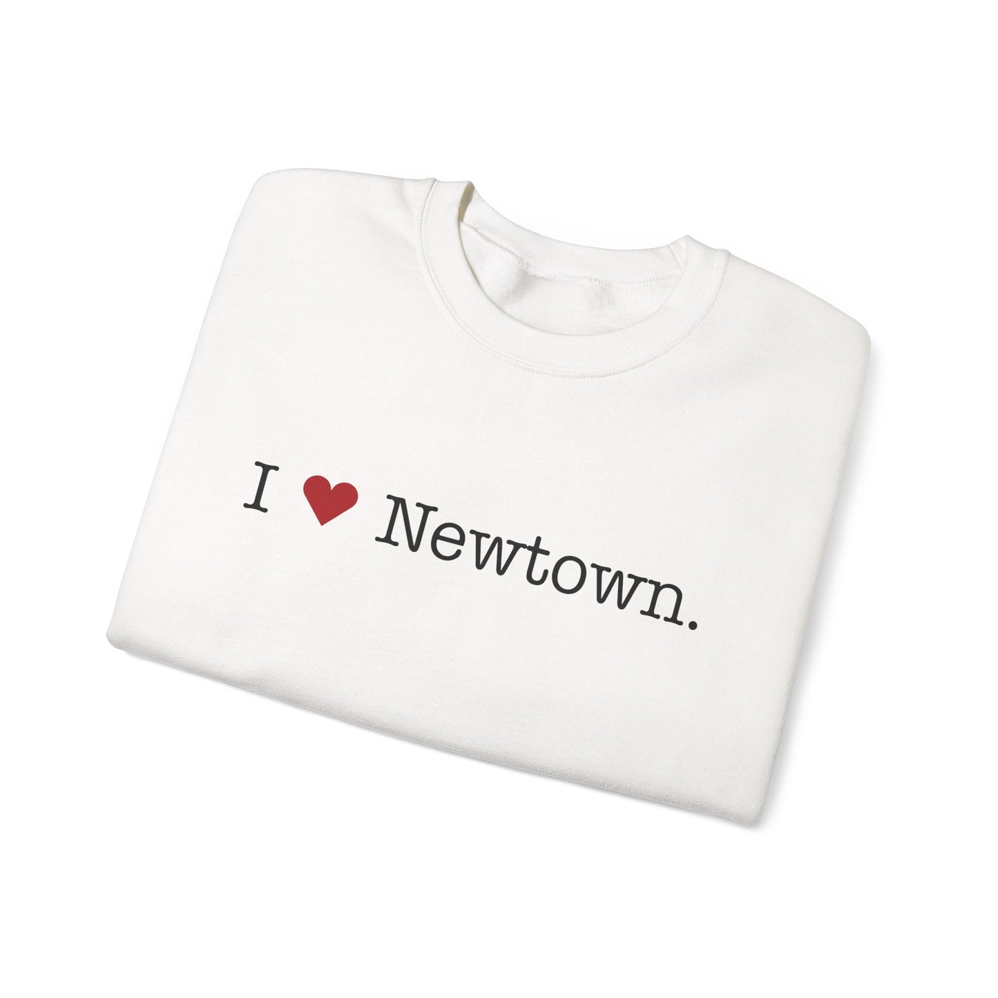 I Heart Newtown. Unisex Heavy Blend™ Crewneck Sweatshirt