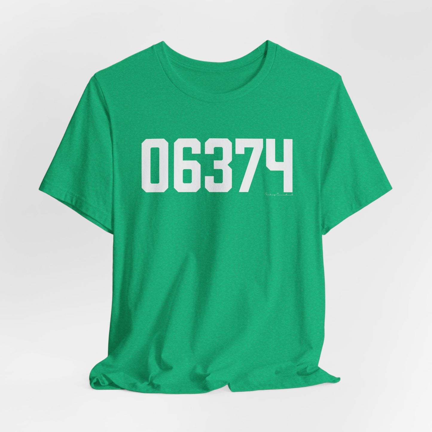 06374 Plainfield CT Zip Code Unisex Jersey Short Sleeve T-Shirt