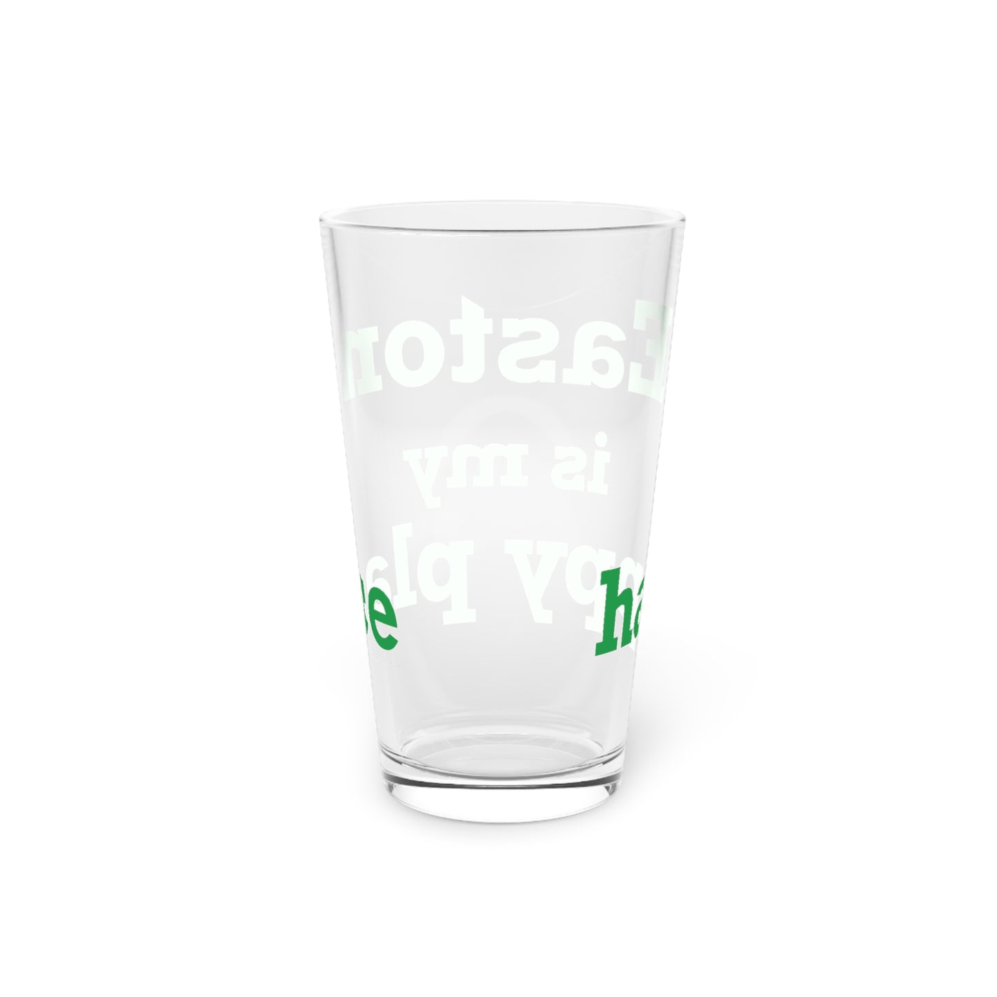 Easton Is My Happy Place Pint Glass, 16oz