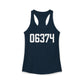 06374 Plainfield CT Zip Code Women's Ideal Racerback Tank Top