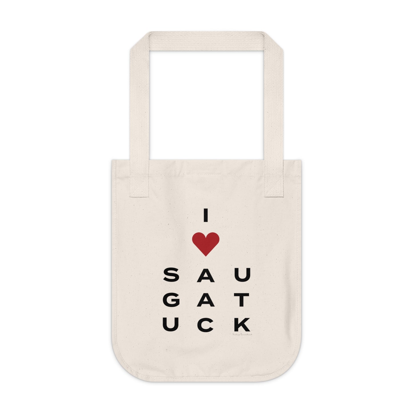 Saugatuck Vision Organic Canvas Tote Bag