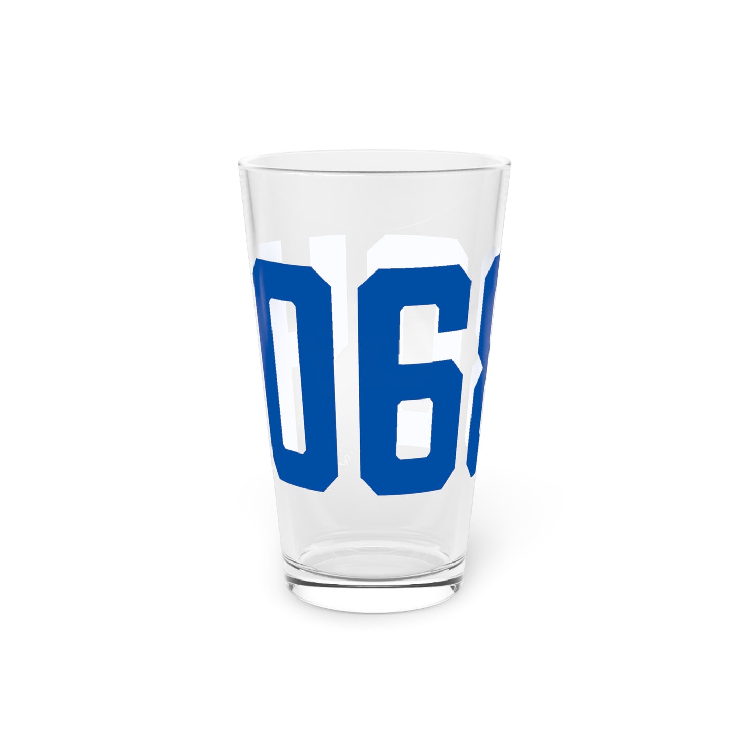 06804 Brookfield Connecticut Zip Code Pint Glass, 16oz