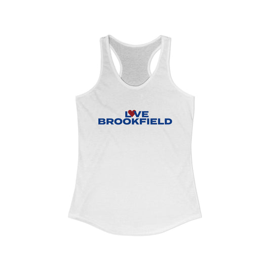 Love Brookfield Women's Ideal Racerback Tank Top