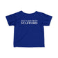Just a kid from Stafford Infant Fine Jersey T-Shirt
