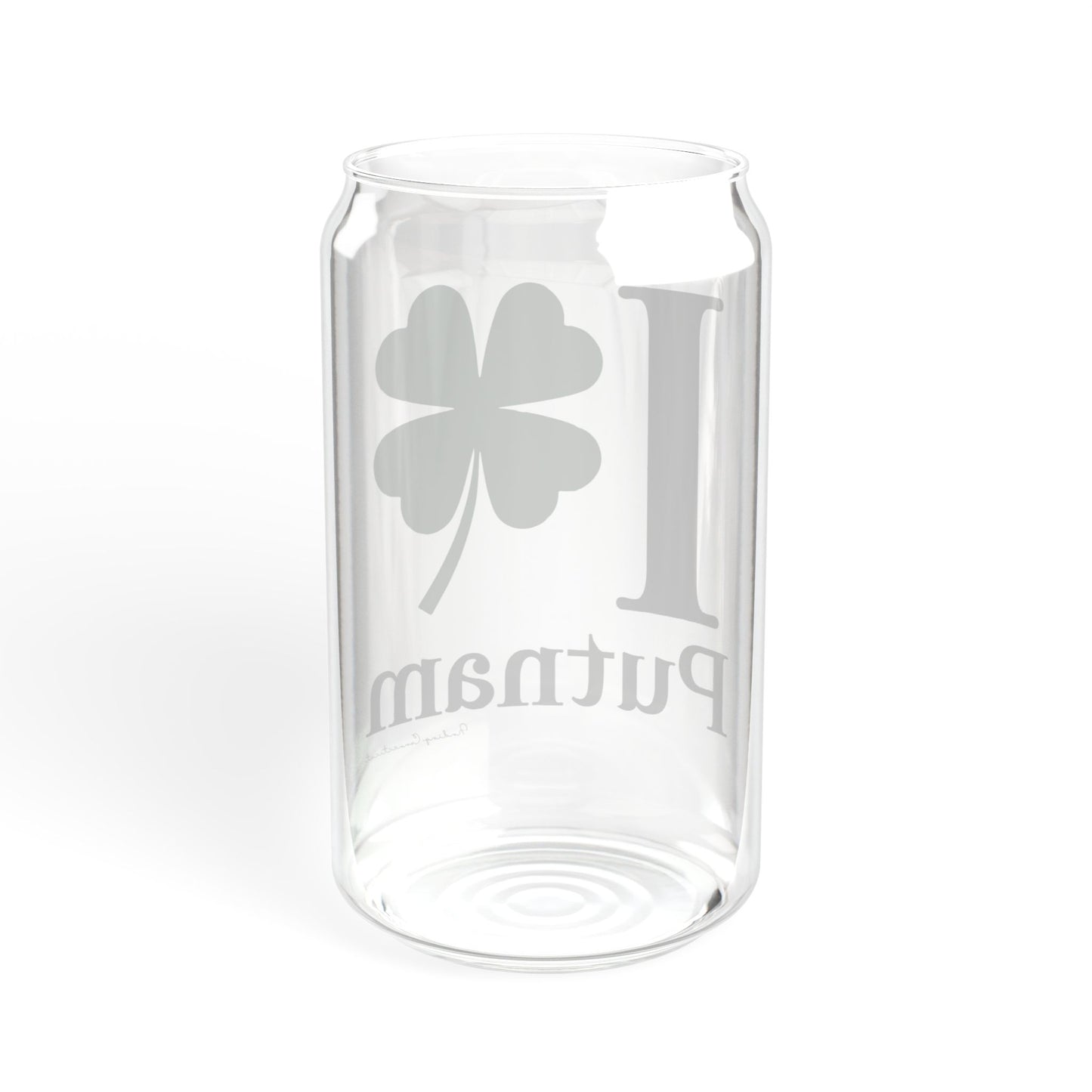 I Clover Putnam Sipper Glass, 16oz