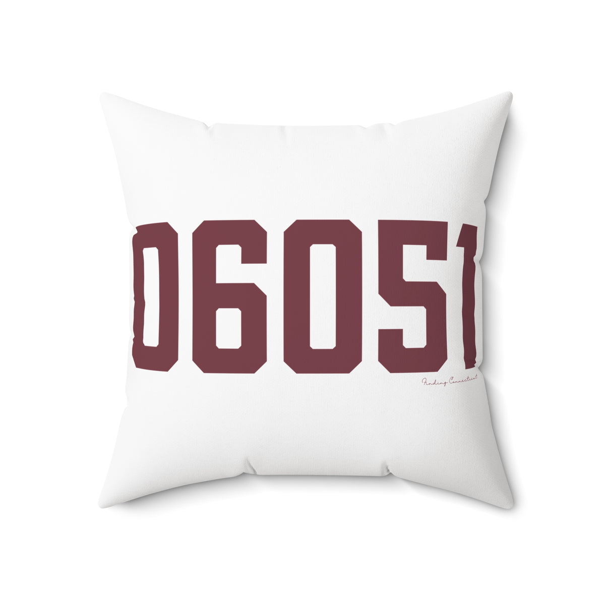 06051 New Britain Connecticut Zip Code Polyester Square Pillow