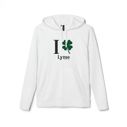 I Clover Lyme adidas Unisex Fleece Hoodie