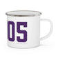 06905 Stamford Connecticut Zip Code Enamel Camping Mug