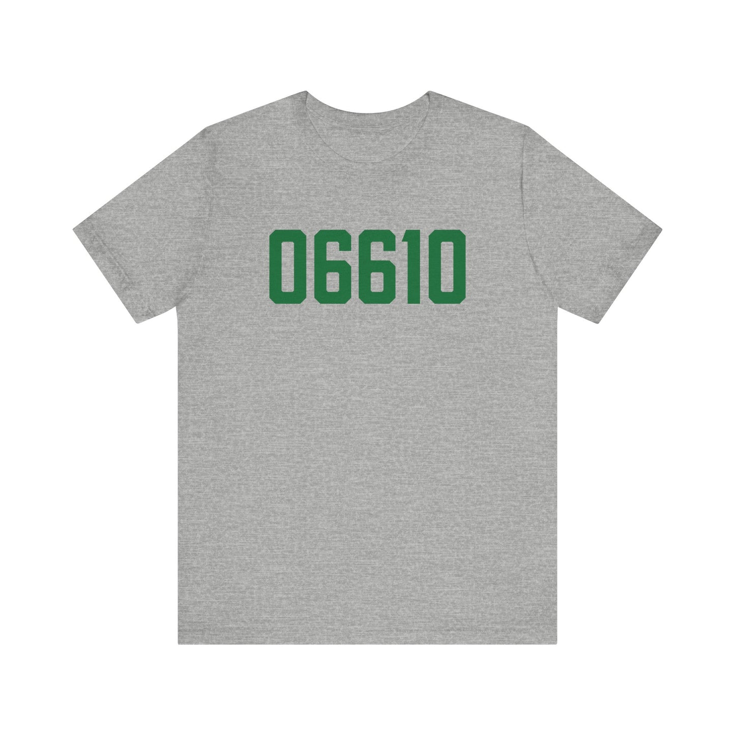 06610  Bridgeport Connecticut Zip Code Unisex Jersey Short Sleeve T-Shirt