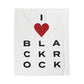 Black Rock Vision Velveteen Plush Blanket