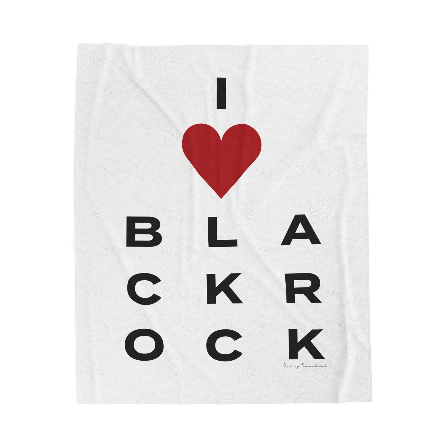 Black Rock Vision Velveteen Plush Blanket