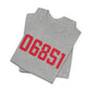 06851 Norwalk Connecticut Zip Code Unisex Jersey Short Sleeve T-Shirt