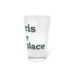 Morris is My Happy Place Pint Glass, 16oz