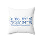 Brookfield Coordinates Spun Polyester Square Pillow