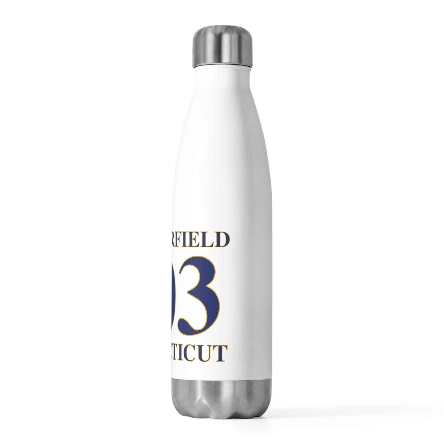 New Fairfield 203 Connecticut  20oz Insulated Bottle
