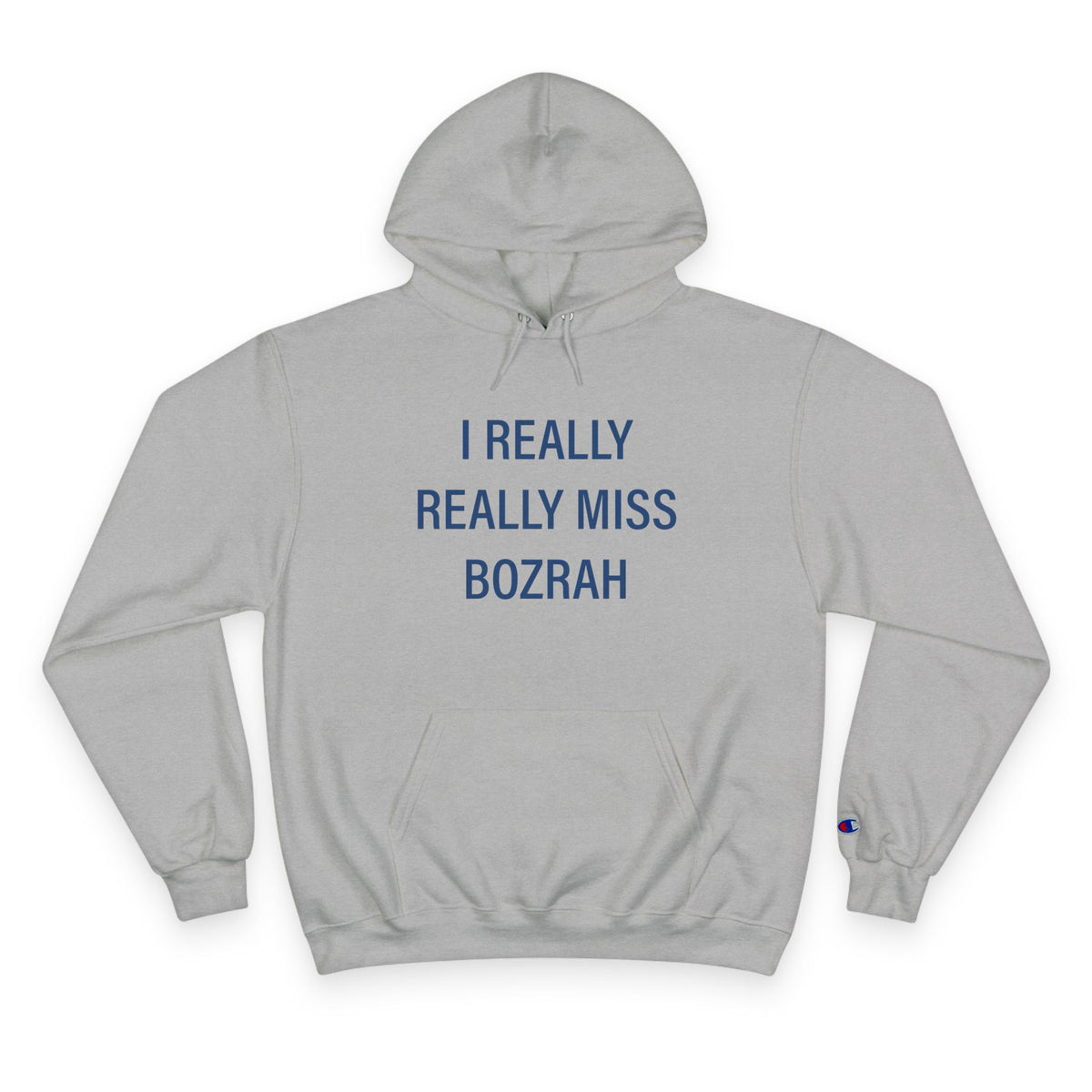 I Really Really Miss Bozrah Champion Hoodie