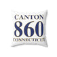 Canton 860 Connecticut Polyester Square Pillow