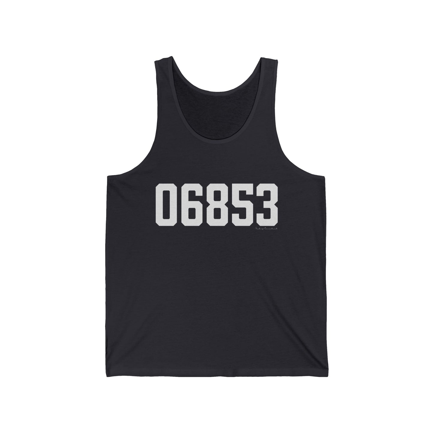 06853 Norwalk CT Zip Code Unisex Jersey Tank Top