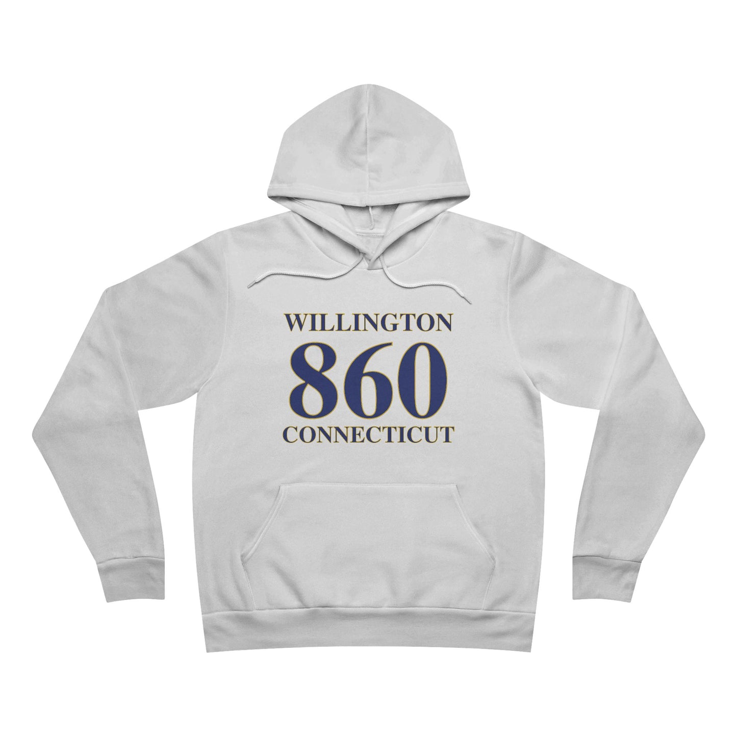 Willington 860 Connecticut Unisex Sponge Fleece Pullover Hoodie