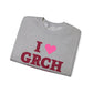 I Heart GRCH Unisex Heavy Blend™ Crewneck Sweatshirt