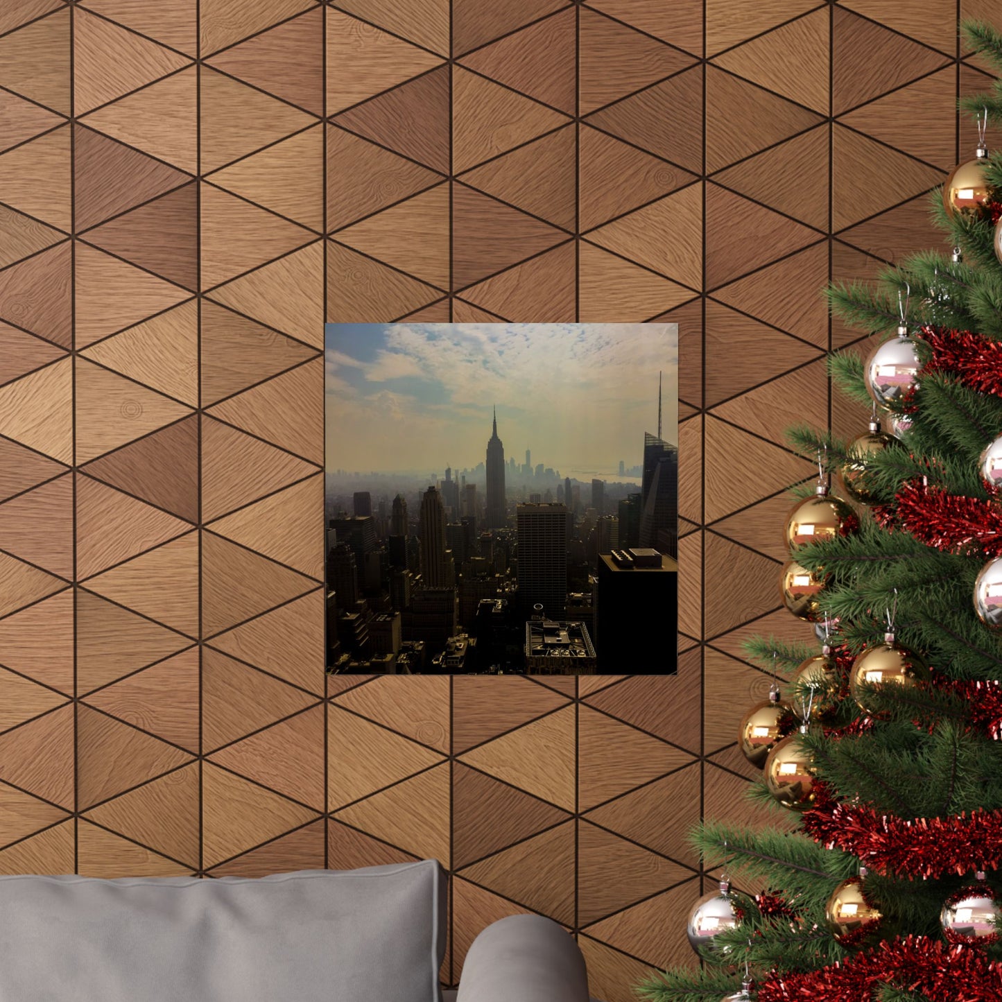 NYC Skyline Matte Vertical Posters