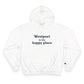 Westport Is My Happy Place Champion Hoodie Sweatshirt