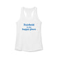 Fairfield Is My Happy Place Women's Ideal Racerback Tank Top