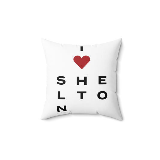 Shelton Vision Spun Polyester Square Pillow