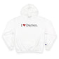 I Heart Darien. Champion Hoodie