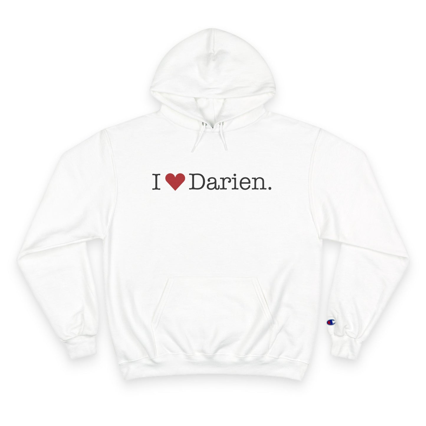 I Heart Darien. Champion Hoodie