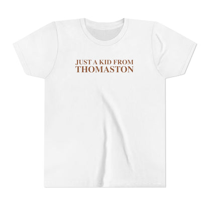 Just a kid from Thomaston Youth Short Sleeve T-Shirt