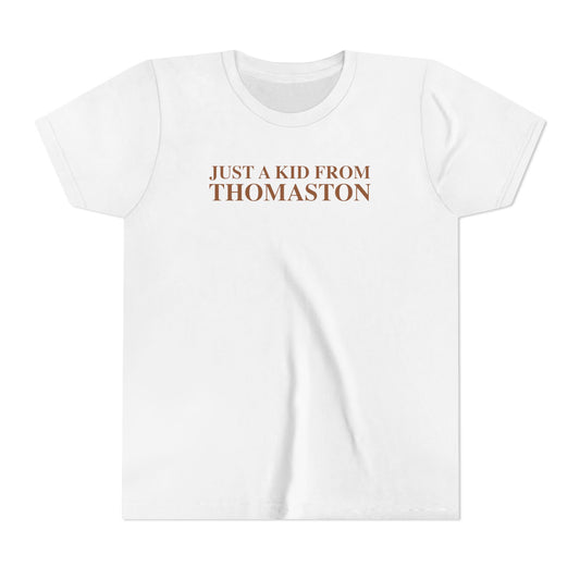 Just a kid from Thomaston Youth Short Sleeve T-Shirt