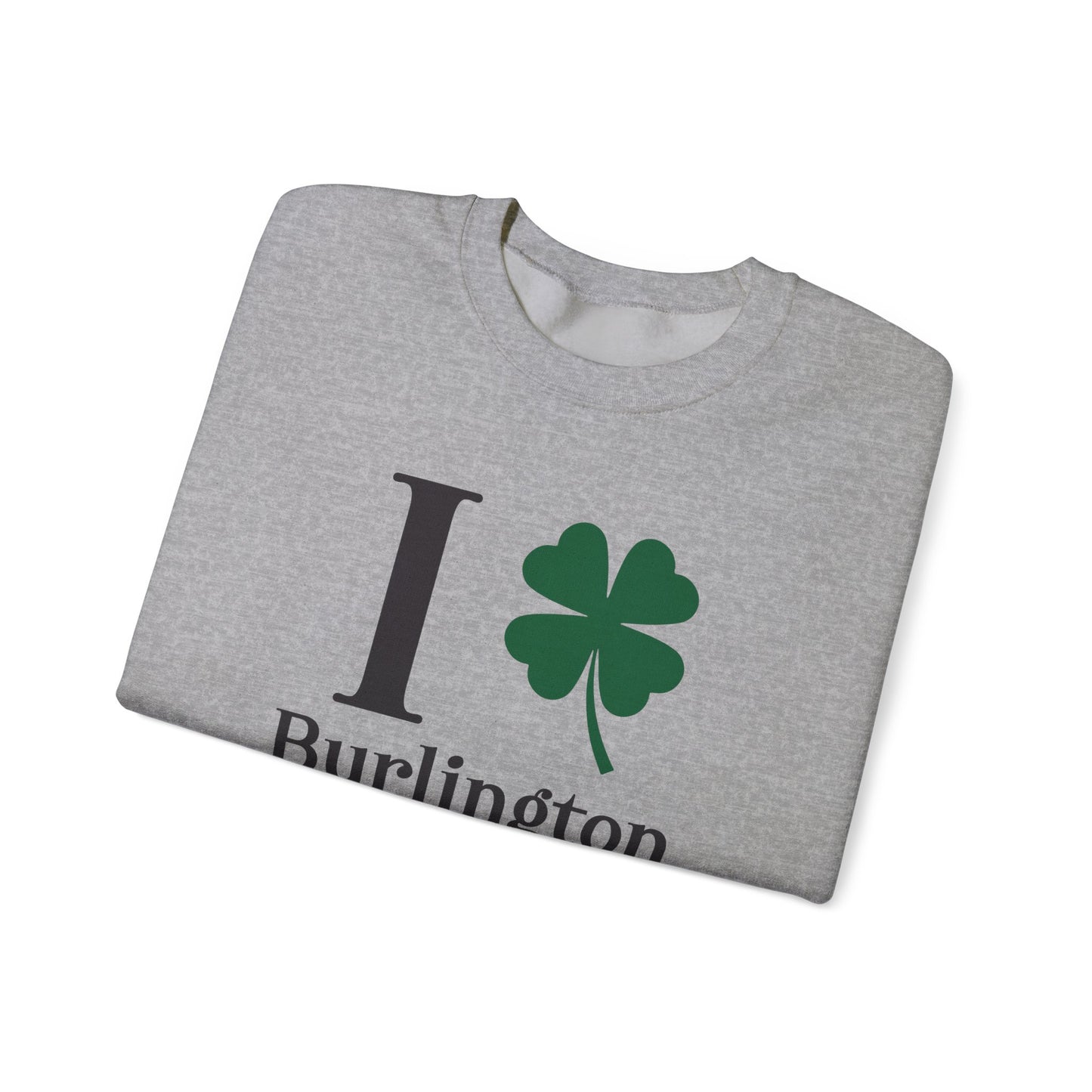 I Clover Burlington Unisex Heavy Blend™ Crewneck Sweatshirt