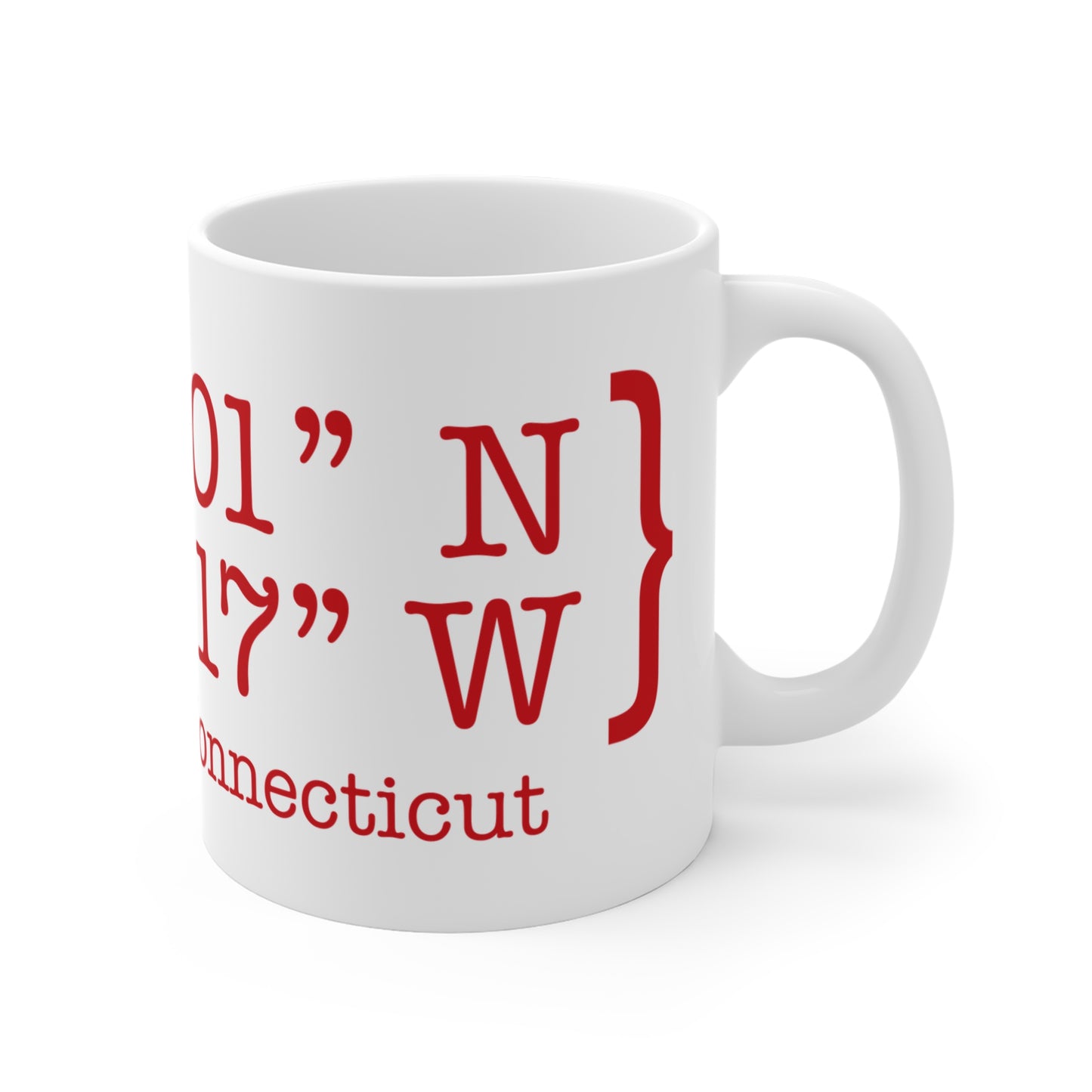 Bridgeport Coordinates Mug 11oz