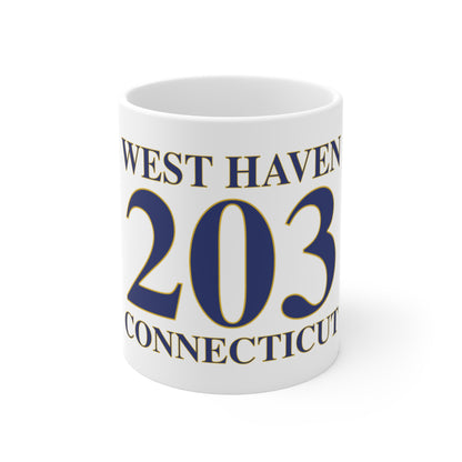 West Haven 203 Connecticut Mug 11oz