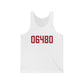 06480 Portland Connecticut Zip Code Unisex Jersey Tank Top