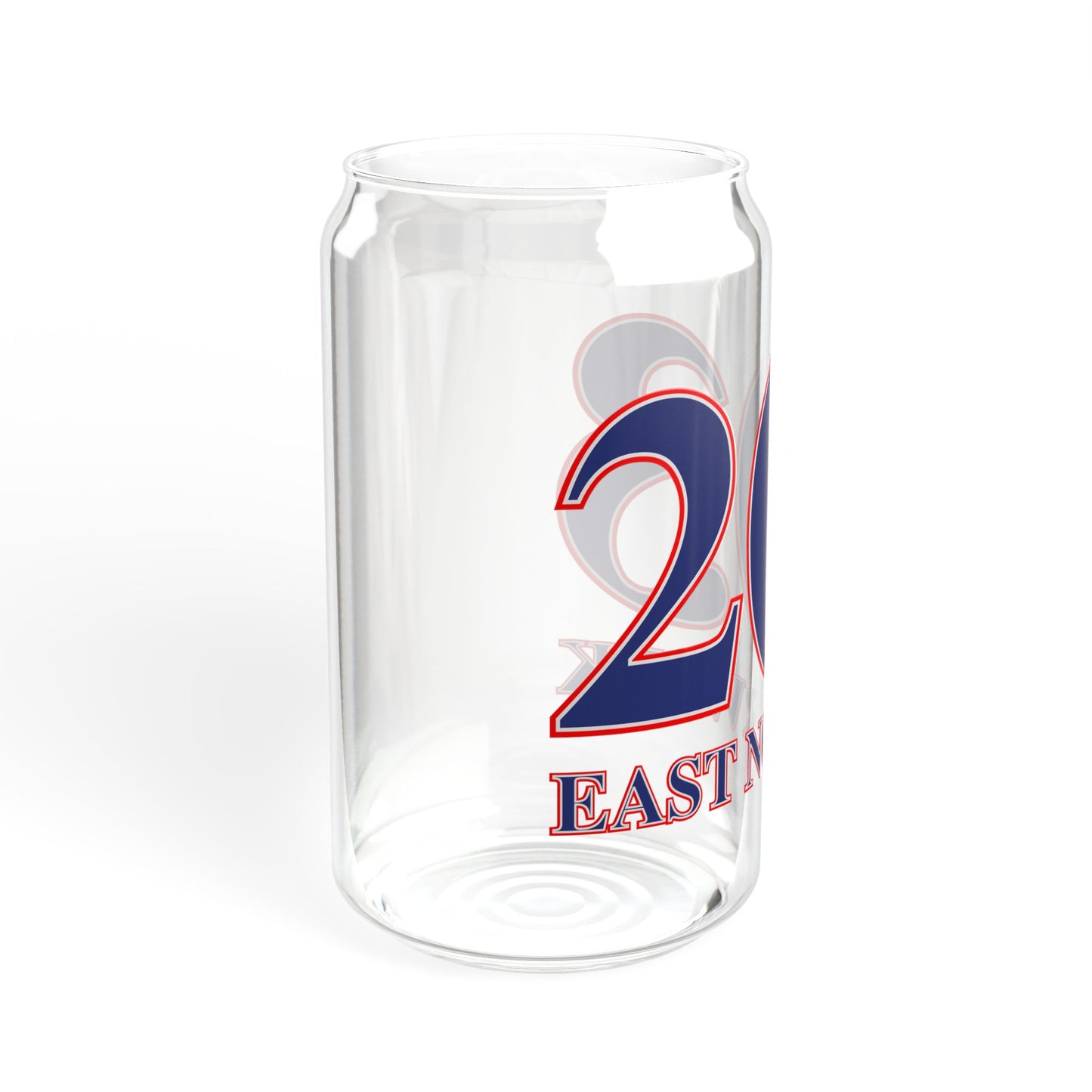 203 East Norwalk Red, White & Blue Sipper Glass, 16oz