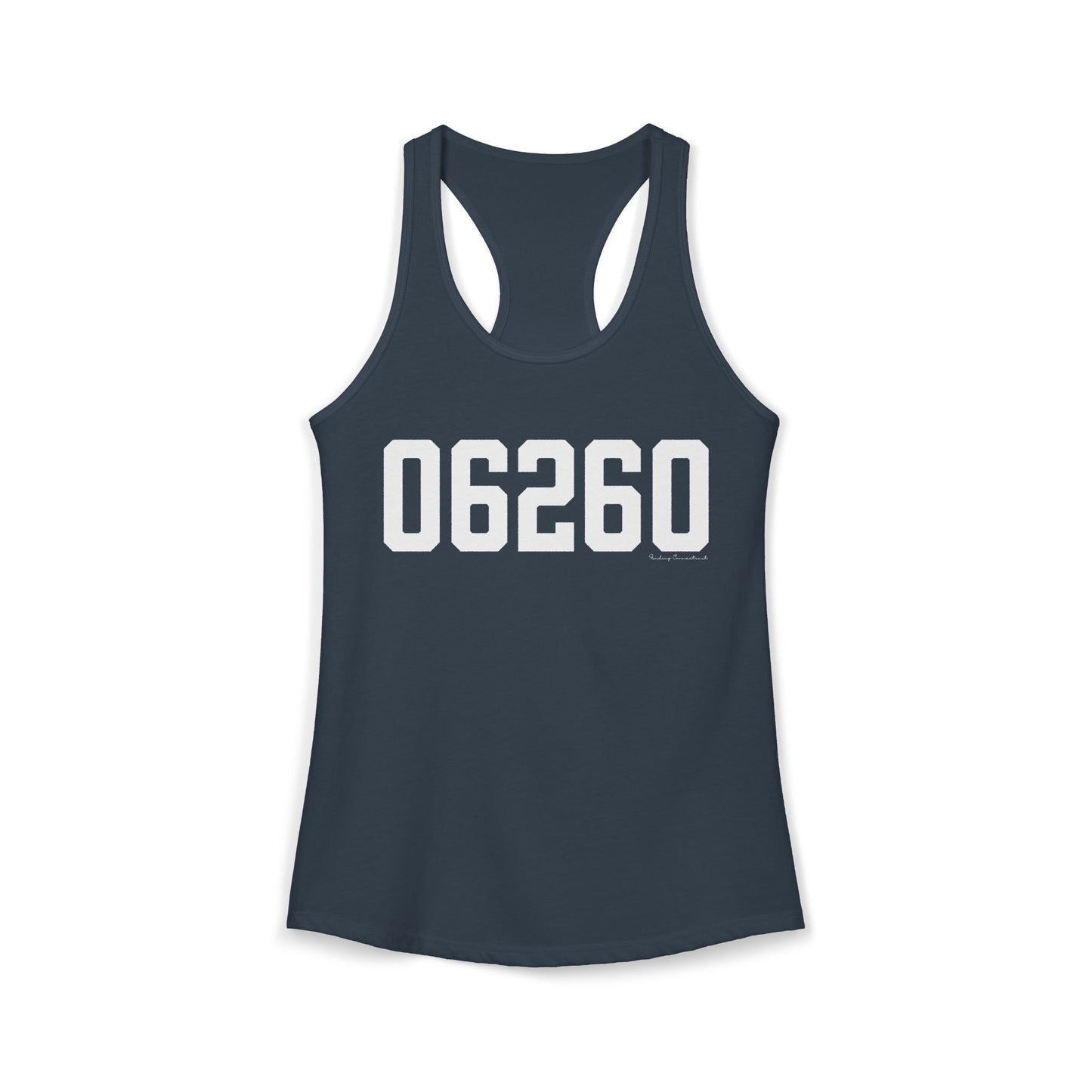 06260 Putnam CT Zip Code Women's Ideal Racerback Tank Top