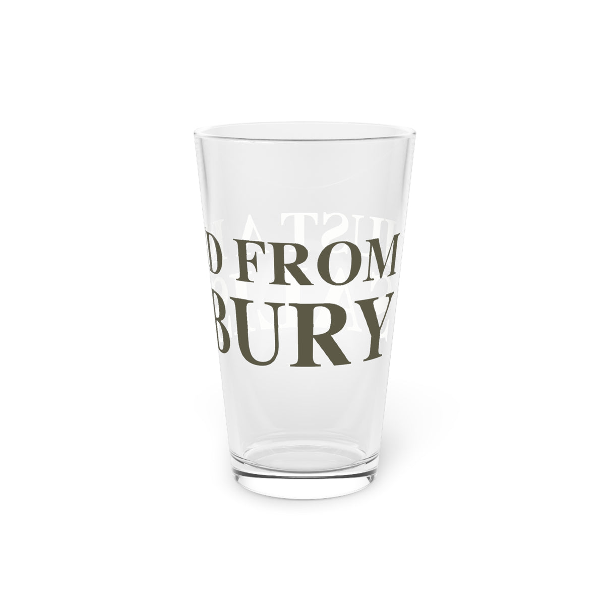 Just a kid from Salisbury Pint Glass, 16oz