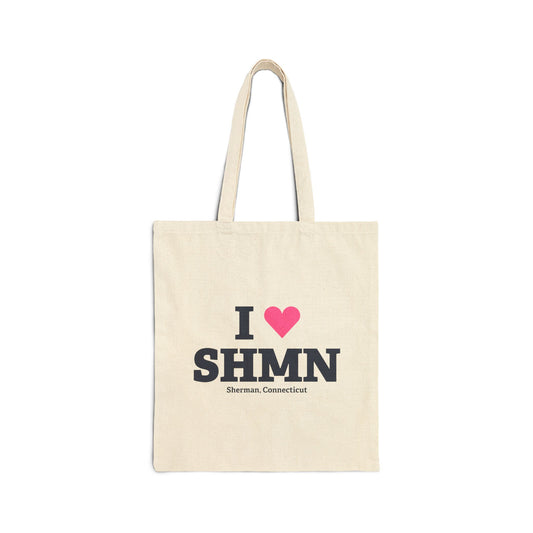 I Heart SHMN Cotton Canvas Tote Bag