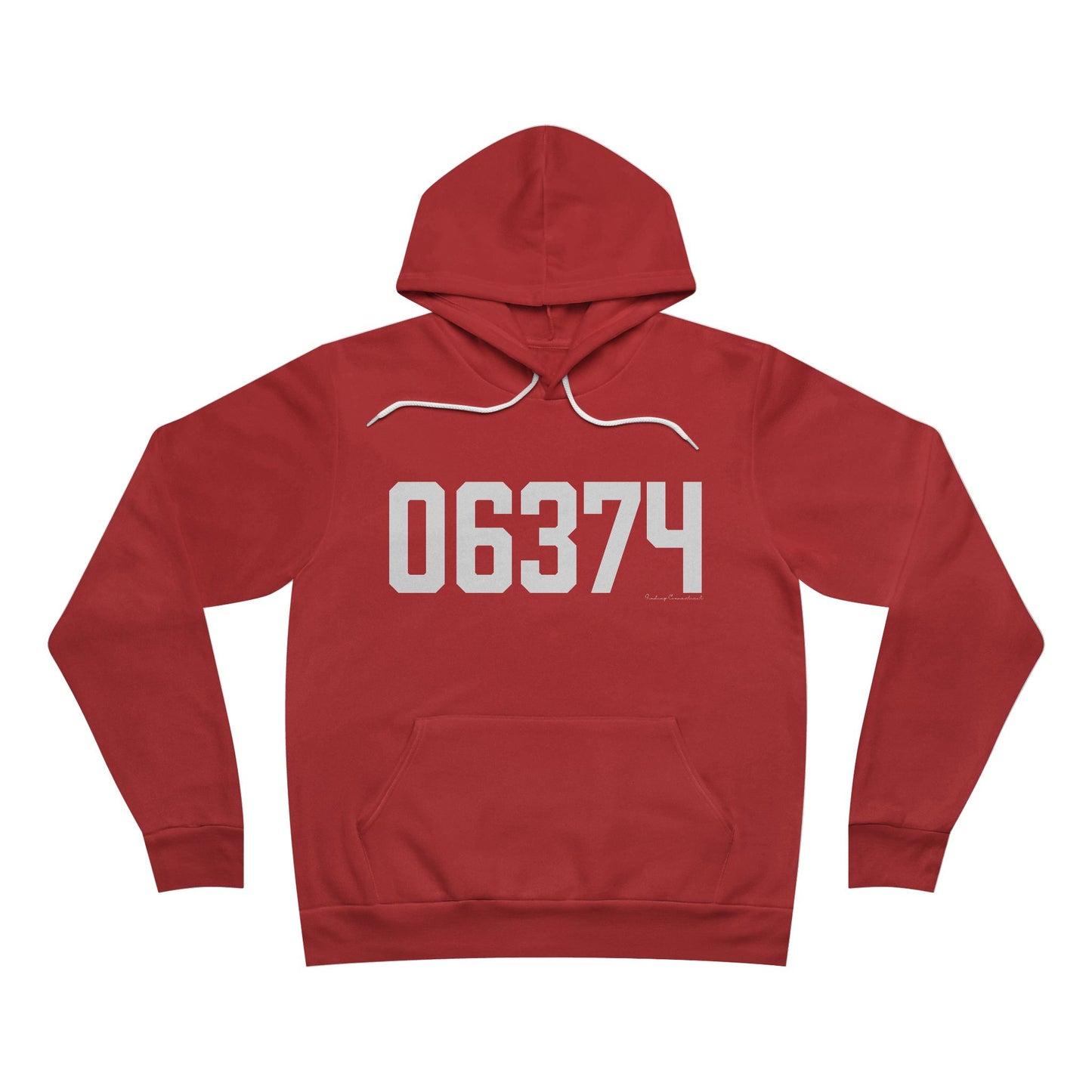 06374 Plainfield CT Zip Code Unisex Sponge Fleece Pullover Hoodie
