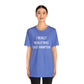 I Really Really Miss East Hampton (white) Unisex Jersey Short Sleeve Tee