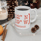 Stamford Coordinates Mug 11oz
