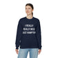 I Really Really Miss East Hampton (white) Unisex Heavy Blend™ Crewneck Sweatshirt