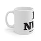 I Heart NWFD Mug 11oz