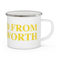 Just a kid from Killingworth Enamel Camping Mug